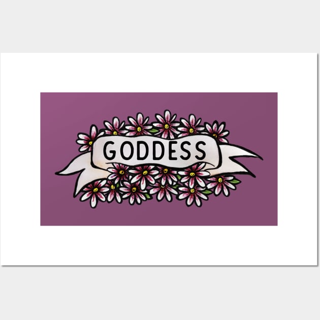 Goddess Wall Art by bubbsnugg